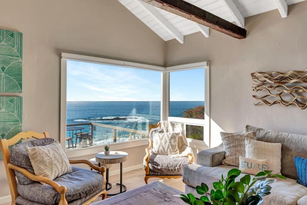 Ocean Front Beach House! Private Stairs To Sand! Βίλα Laguna Beach Εξωτερικό φωτογραφία